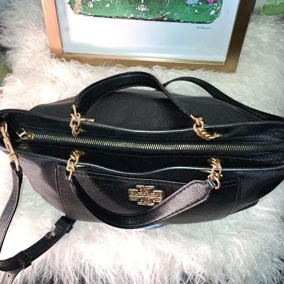 Tory Burch Britten Satchel EUC - Picture 12 of 13